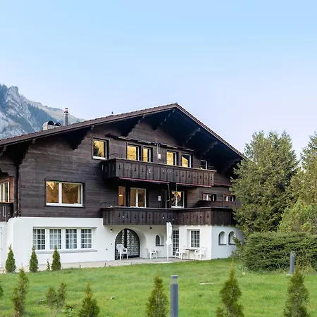 Bellevue & Classy Mountain View Apartament Kandersteg