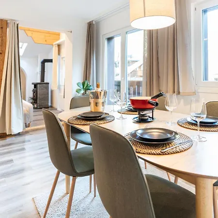 Bellevue & Classy Mountain View * Kandersteg