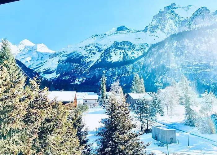 Lejlighed Bellevue & Classy Mountain View Kandersteg