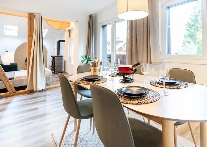 Bellevue & Classy Mountain View * Kandersteg